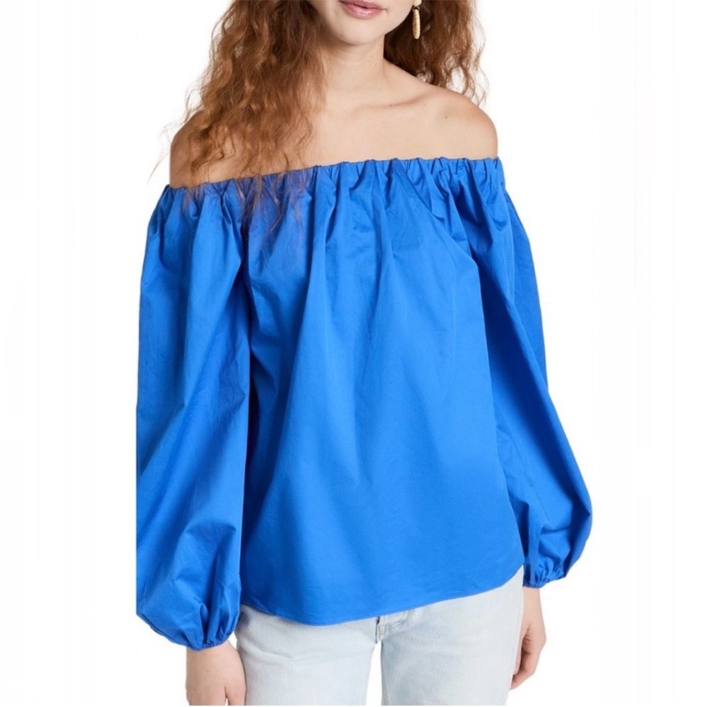 Alexis Gio Top in Azure Blue - Picture 3 of 8